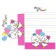 Conjunto de Papel de Carta Antigo Paty & Duck V1