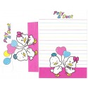 Conjunto de Papel de Carta Antigo Paty & Duck V1