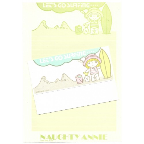 Conjunto de Papel de Carta Antigo Naughty Annie CVD