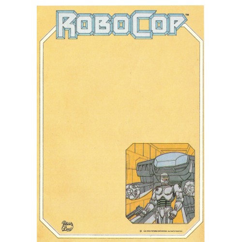 Papel de Carta AVULSO Coleção Palacio's Line ROBOCOP II