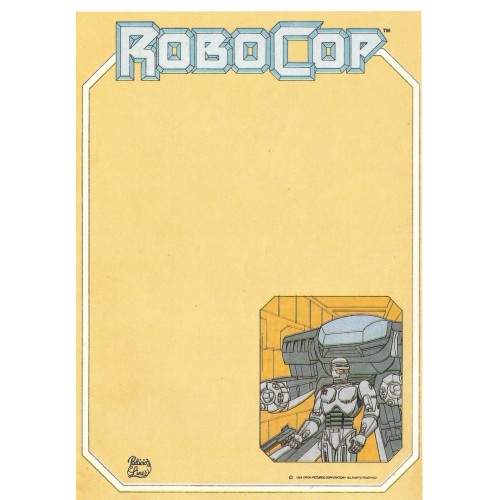 Papel de Carta Coleção Palacio's Line ROBOCOP II