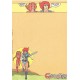 Ano 1986. Papel de Carta Antigo THUNDERCATS TCW8