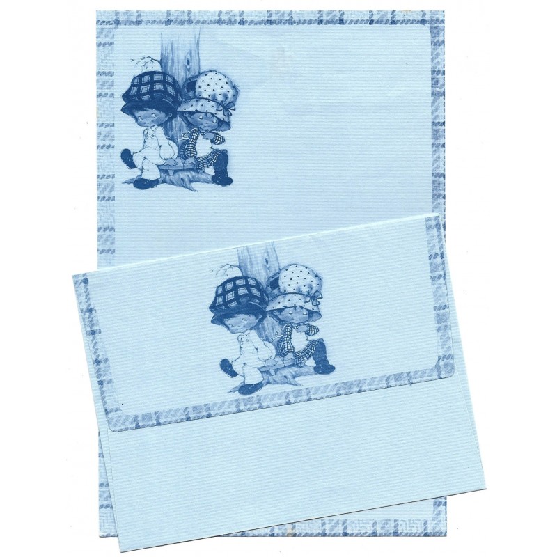 Conjunto de Papel de Carta Antigo Bonnie Bonnets CAZ