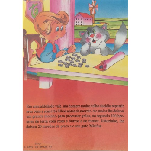 Papel de Carta CARTIUGE Personagens O Gato de Botas 02