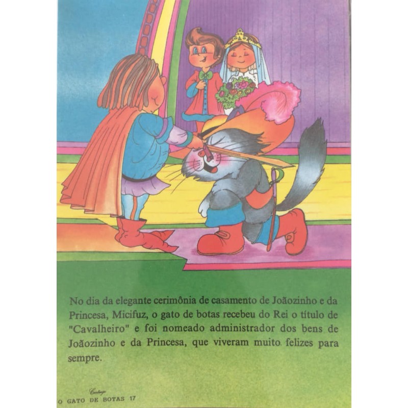 Papel de Carta CARTIUGE Personagens O Gato de Botas 17