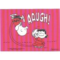 Cartão Postal Antigo VINTAGE Importado Snoopy AAUGH! Hallmark