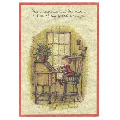 NOTECARD ANTIGO IMPORTADO HOLLY HOBBIE AG