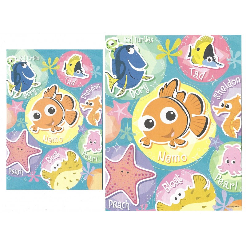 Conjunto de Papel de Carta Disney Procurando NEMO