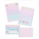 Ano 2019. Conjunto de Papel de Carta Little Twin Stars Heavens Sanrio