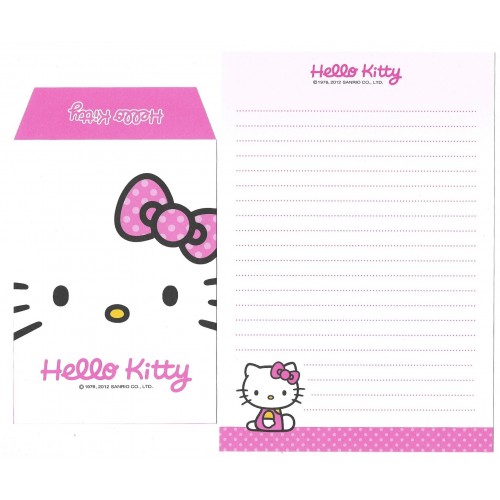 Ano 2012. Kit 4 Conjuntos de Papel de Carta Hello Kitty CRS