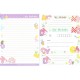 Ano 2014. Kit 2 Conjuntos de Papel de Carta My Melody Hi Melody Sanrio