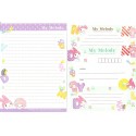 Ano 2014. Kit 2 Conjuntos de Papel de Carta My Melody Hi Melody Sanrio