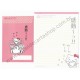 Ano 2007. Conjunto de Papel de Carta Hello Kitty Feelings FCRS2 Sanrio