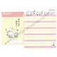 Ano 2007. Conjunto de Papel de Carta Hello Kitty Feelings FCRS4 Sanrio