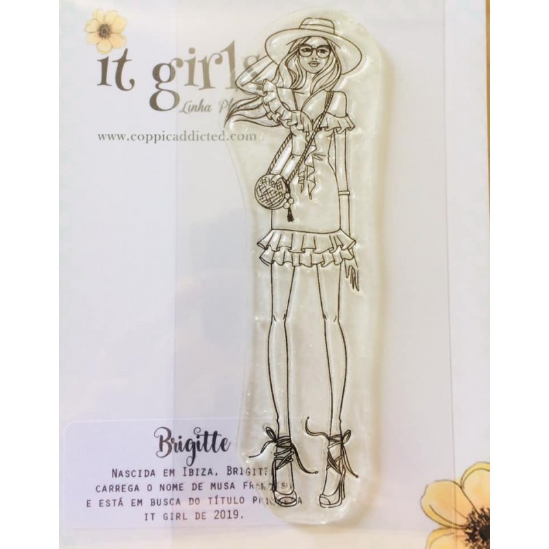 Carimbo It Girl Linha Planner - Brigitte - Lilipop Carimbos