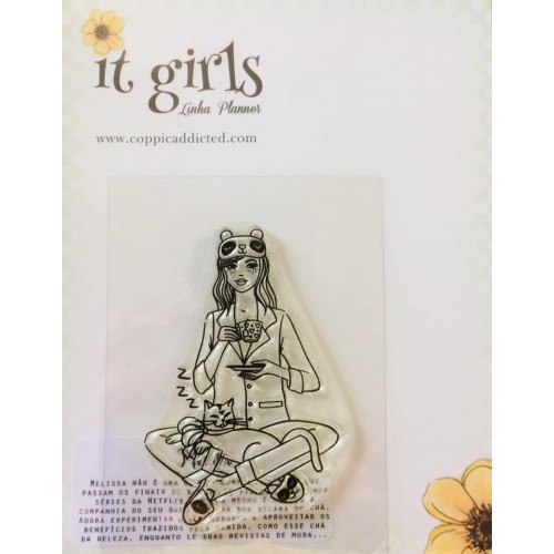 Carimbo It Girl Linha Planner - Melissa - Lilipop Carimbos