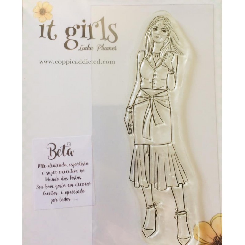 Carimbo It Girl Linha Planner - Beta - Lilipop Carimbos