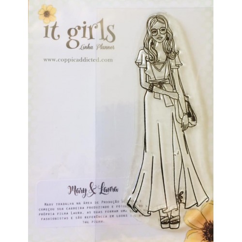 Carimbo It Girl Linha Planner - Mary & Laura - Lilipop Carimbos