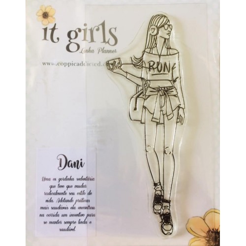 Carimbo It Girl Linha Planner - Dani - Lilipop Carimbos