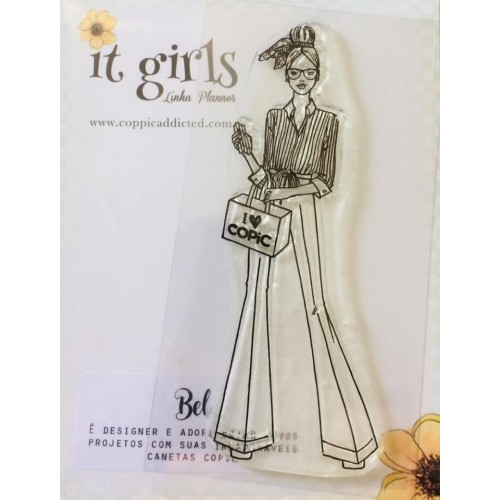 Carimbo It Girl Linha Planner - Bel - Lilipop Carimbos