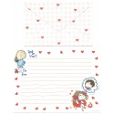 Conjunto de Papel de Carta com envelope ADO MIZUMORI 062