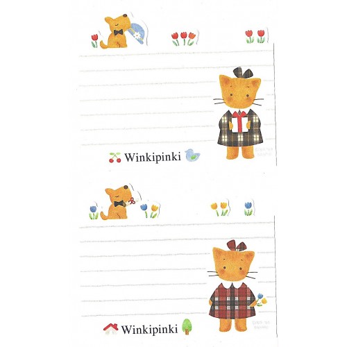 Ano 1994. Kit 2 Notas Winkipinki Sanrio