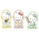 Ano 2003. Kit 3 NOTAS Hello Kitty Baking Sanrio