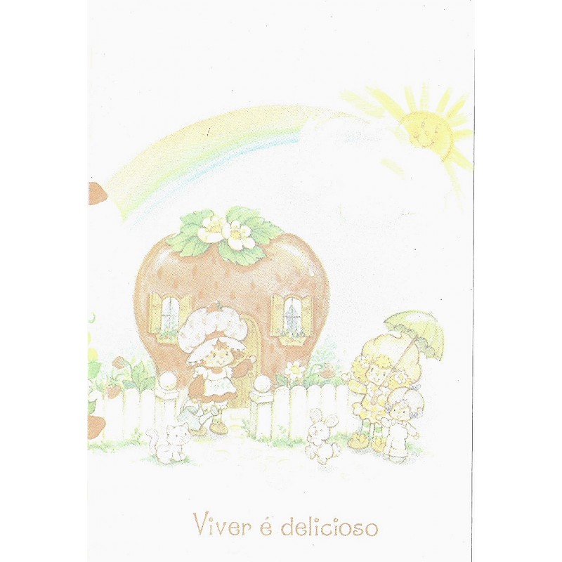 Papel de Carta Antigo M Viver é Delicioso 2