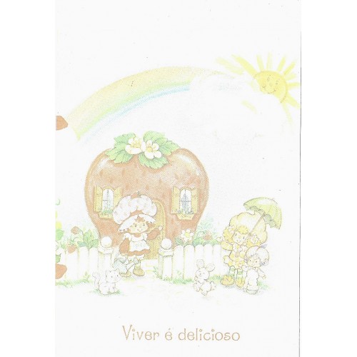 Papel de Carta Antigo M Viver é Delicioso 2