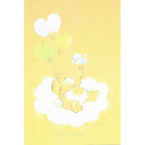 Papel de Carta Antigo G Ursinhos Carinhosos (BIR)