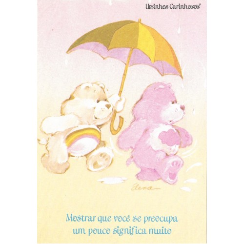 Papel de Carta Antigo M Ursinhos Carinhosos (CCA)