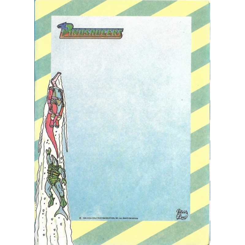 Papel de Carta Coleção Palacio's Line Dinosaucers (CVA)