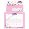 Conjunto de Papel de Carta Snoopy & His Friends Peanuts CRS