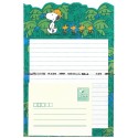 Conjunto de Papel de Carta Snoopy PAT Vintage Hallmark Japan