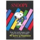 Conjunto de Papel de Carta Snoopy Happiness 40 Anos Vintage Hallmark