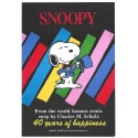 Conjunto de Papel de Carta Snoopy Happiness 40 Anos Vintage Hallmark