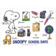 Conjunto de Papel de Carta Snoopy School Days Vintage Hallmark