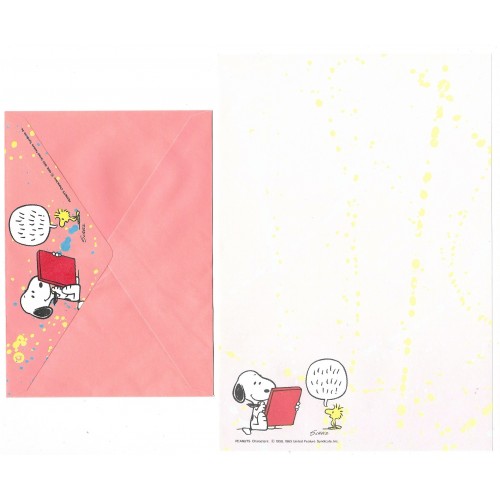 Conjunto de Papel de Carta ANTIGO SNOOPY P7