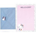 Ano 2019. Conjunto de Papel de Carta Hello Kitty Cute TECA Sanrio