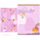 Ano 2019. Conjunto de Papel de Carta Hello Kitty Docinho TECA Sanrio