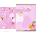 Ano 2019. Conjunto de Papel de Carta Hello Kitty Docinho TECA Sanrio