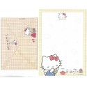Ano 2019. Conjunto de Papel de Carta Hello Kitty Piquenique TECA Sanrio