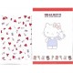 Ano 2019. Conjunto de Papel de Carta Hello Kitty 45th Anniversary TECA Sanrio