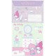 Ano 2007. Kit 4 Conjuntos de Papel de Carta My Melody Sanrio