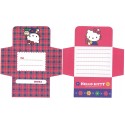 Ano 1995. Papel de Carta Dobrável Hello Kitty Sanrio