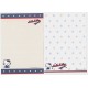 Ano 2000. Kit 4 Papéis de Carta Hello Kitty American Style Sanrio