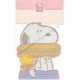Conjunto de Papel de Carta Snoopy Big Sandwich Vintage Hallmark Japan