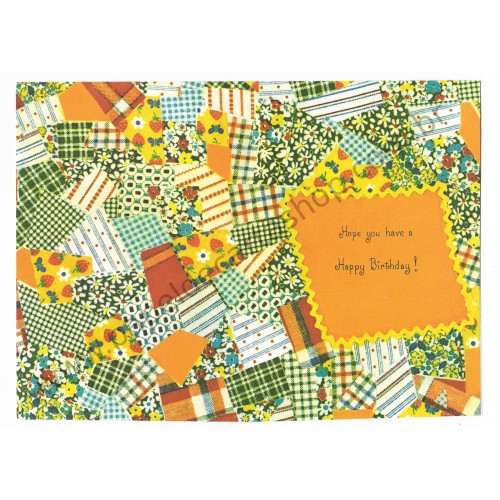 Notelette Antigo Importado Mary Hamilton Any Longer Patchwork