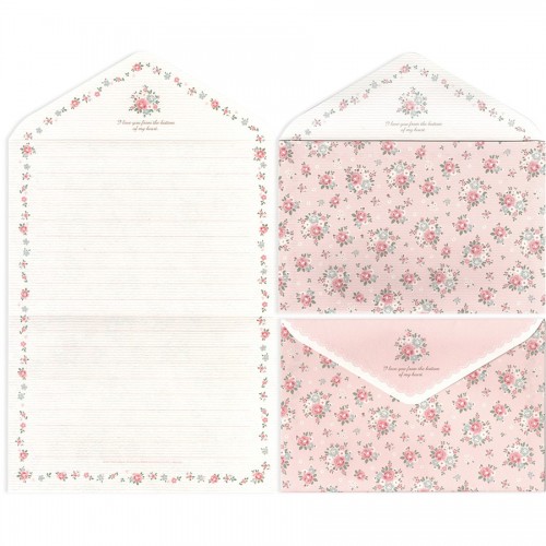 Papel de Carta-Envelope Thinking of You CRS Artbox Korea