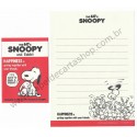 Kit 2 Conjuntos Mini Papel de Carta The 60's Snoopy and Rabbit